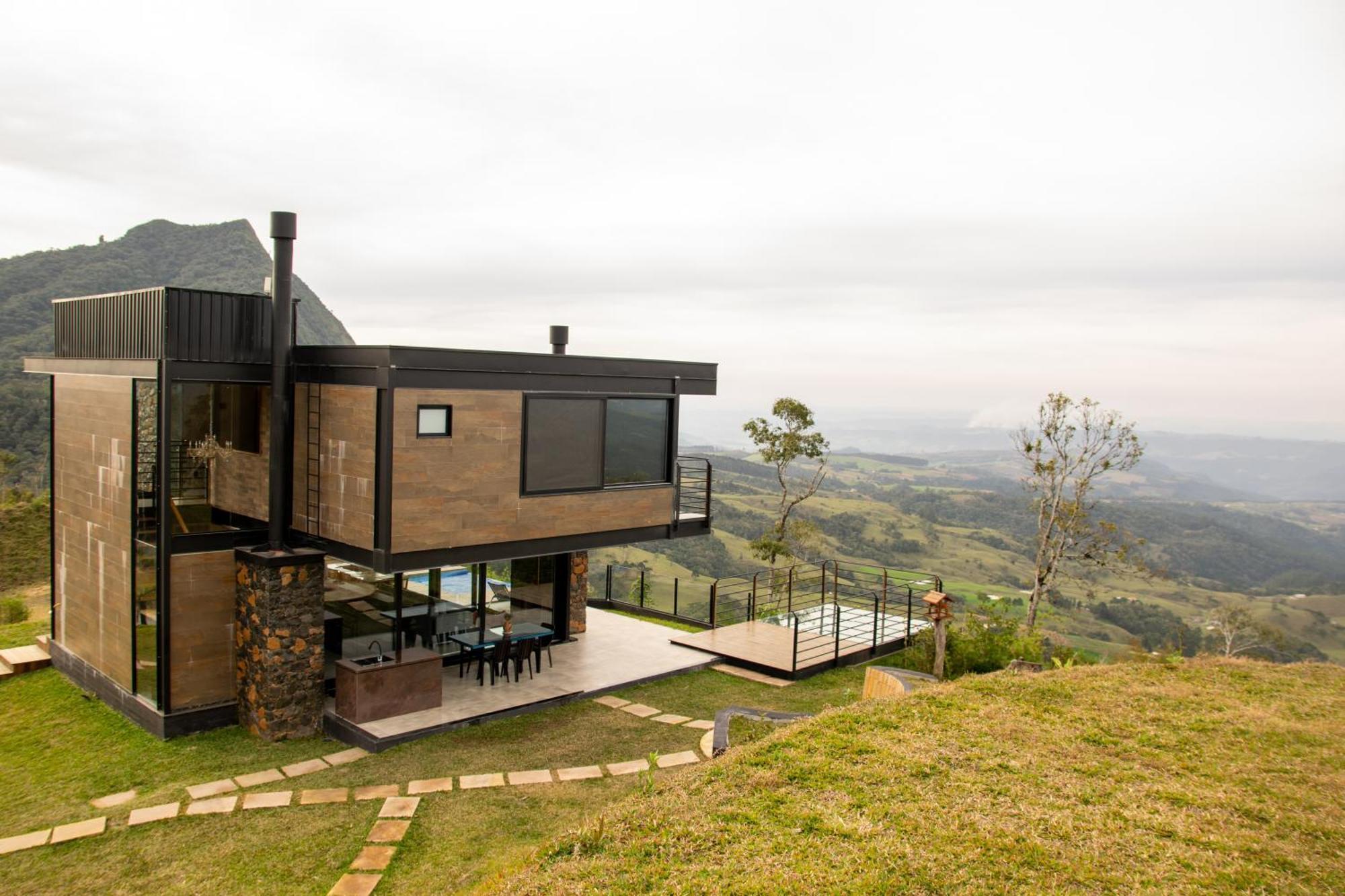 Caminho Das Nuvens - Cabanas De Montanha Bom Retiro  Exterior foto