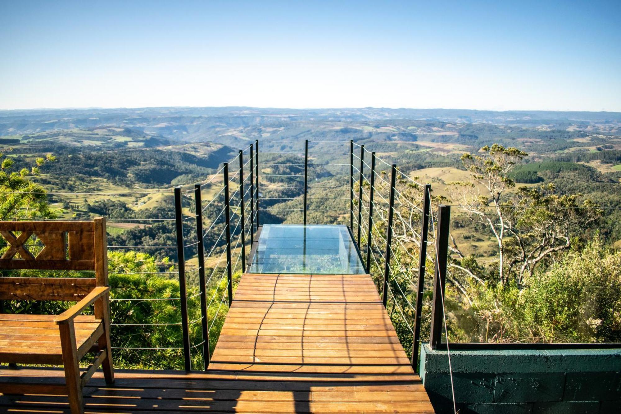 Caminho Das Nuvens - Cabanas De Montanha Bom Retiro  Exterior foto